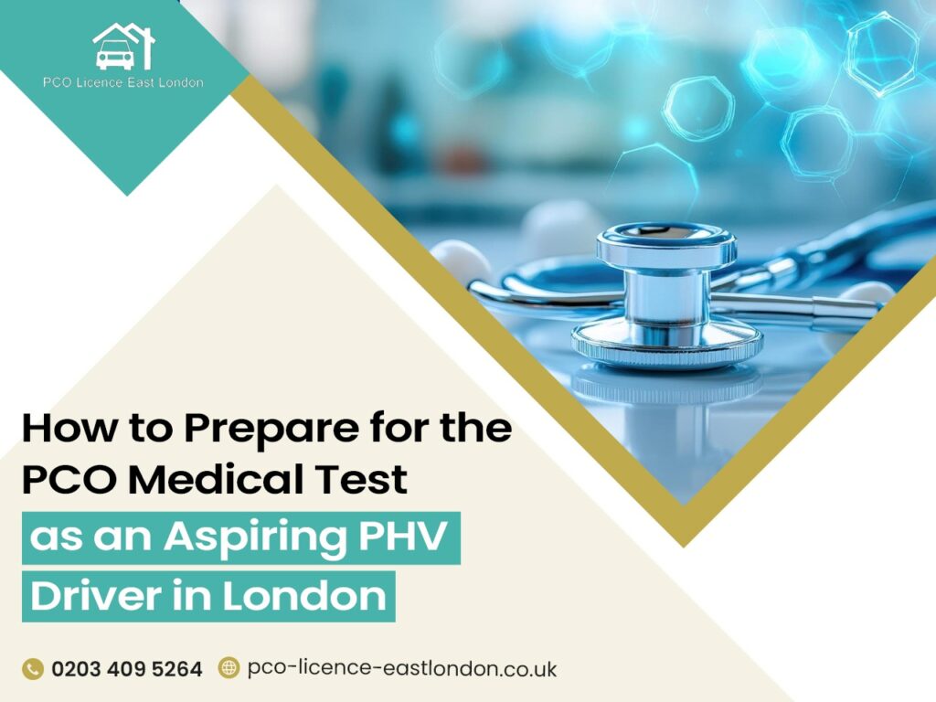 How to Prepare for the PCO Medical Test as an Aspiring PHV Driver in London